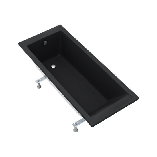 Set Rechteckige Badewanne Oltens Langfoss 10002300, Badewannenabtrennung Oltens Sela 23202100
