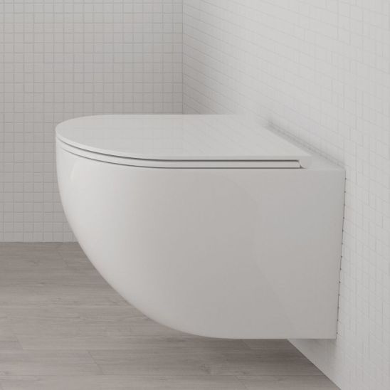 Set Unterputzrahmen Tece Base 9400407, WC-Becken Oltens Hamnes 42019000, 9.240.401, 45111000