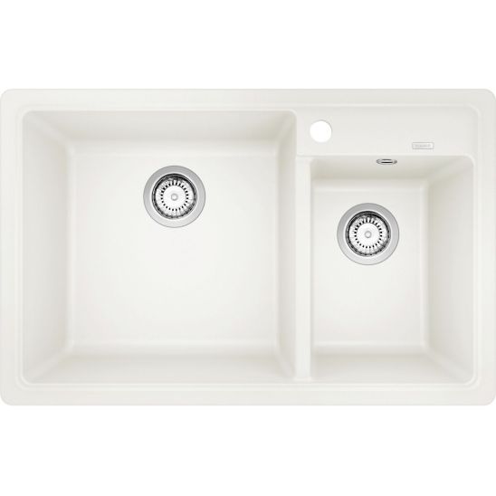 Set Granitspüle Blanco Legra 8 526226, Küchenarmatur Blanco Mida 519418