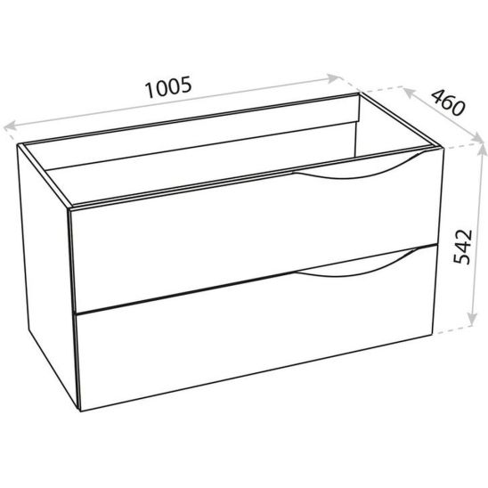 Set Badschrank LaVita Kolorado 5900378314387, Waschbecken LaVita Minnesota 5900378319535