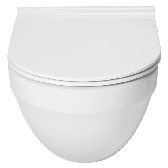 Set WC-Becken Roca Hebe A34H138000, Unterputzrahmen Roca Duplo One A890070020, A890195000, A890063000