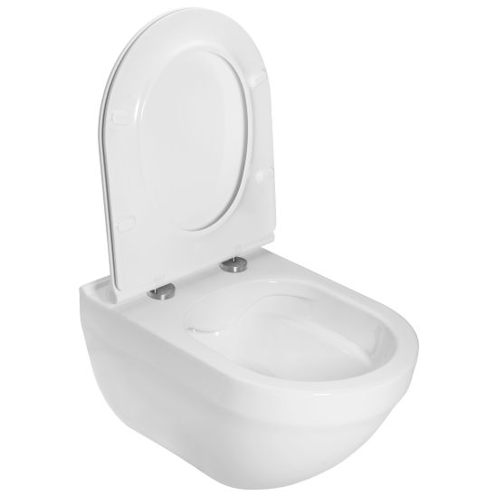 Set WC-Becken Roca Hebe A34H138000, Unterputzrahmen Roca Duplo One A890070020, A890195000, A890063000
