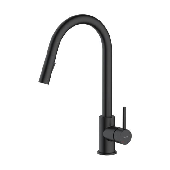 Set Küchenarmatur Oltens Litla 35204300, Tektonit-Waschbecken Franke Sirius 2.0 143.0618.668