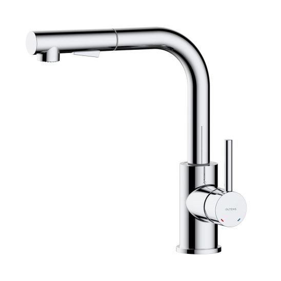 Set Stahlspüle Franke Maris 122.0543.995, Küchenarmatur Oltens Myvat 35205100