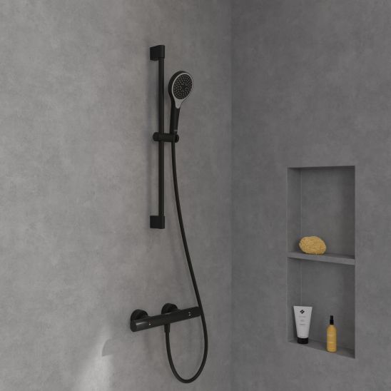 Set Duscharmatur Villeroy & Boch Universal Taps & Fittings TVS000018000K5, Duschset Villeroy & Boch Verve Showers TVS109007000K5