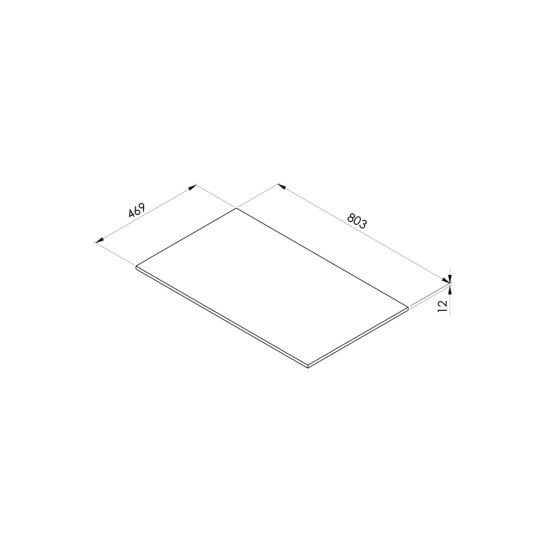 Set Badschrank Ksuro 02 50003030, Waschtischplatte Ksuro 02 53003000