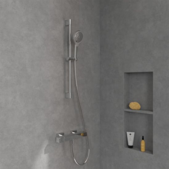 Set Duscharmatur Villeroy & Boch Universal Taps & Fittings TVS00001800061, Duschset Villeroy & Boch Verve Showers TVS10900700061
