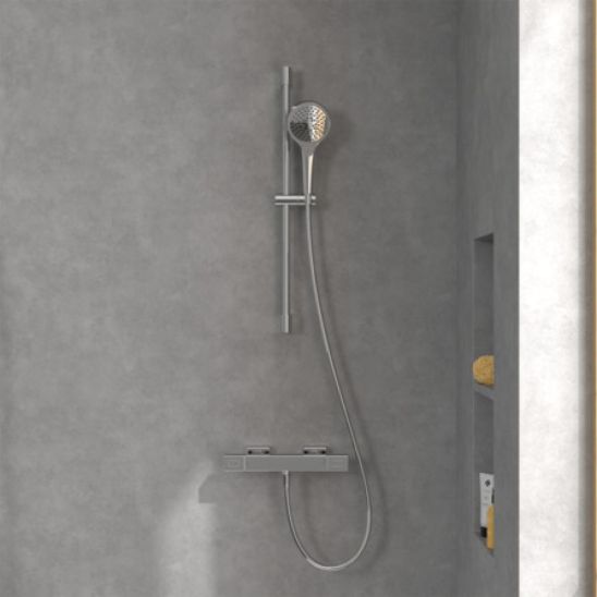 Set Duscharmatur Villeroy & Boch Universal Taps & Fittings TVS00001800061, Duschset Villeroy & Boch Verve Showers TVS10900700061