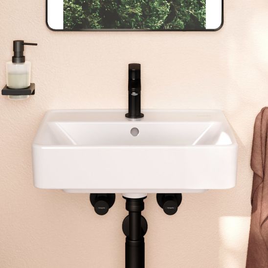 Set Unterschrank Hansgrohe Xilesa E 54247550, Waschbecken Hansgrohe Xanuia Q 61008450