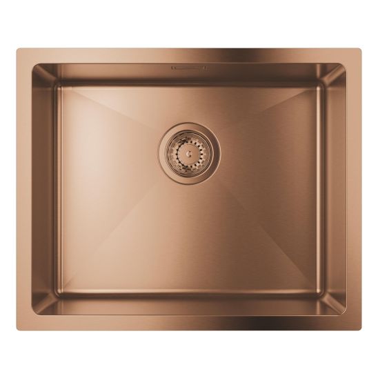Set Küchenarmatur Grohe Essence 30270DL0, Stahlspüle Grohe K700U 31574DL1