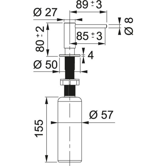 Set Edelstahlspüle Franke Box 127.0453.660, Küchenarmatur Franke Smart Glenda 115.0747.475, 112.0717.084