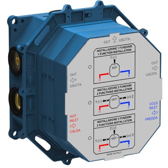 Set Badewannen- und Duscharmatur Kronenbach Smart Push 19044002SM, Kopfbrause Kronenbach Supra 2.0 153765001904SMN, 01900190KBN, 27409002SMKB, 28628002SMKB, 27500001 KB, 28276000KBSM