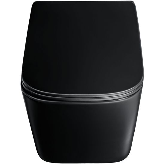 Satz wC-Schüssel mit Absenkautomatik-Sitz Comad Wall Hung Toilet WALL HUNG TOILET BLACK (E-1060A), spiegel Comad Hestia LUSTROHESTIA60, TALIA CASELLA 80-30-1D, UM-6276SLIM40BLACKDP, TALIA CASELLA 82-60-46-2S, TALIA CASELLA 81-30-1D, BLACK 89-60-46 L