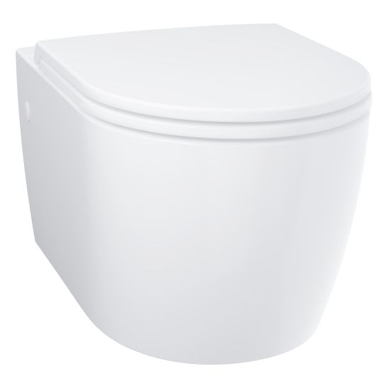 Set WC-Becken mit Absenkautomatik-Sitz Grohe Start 103848SH00, Unterputzrahmen Grohe Solido 38971000