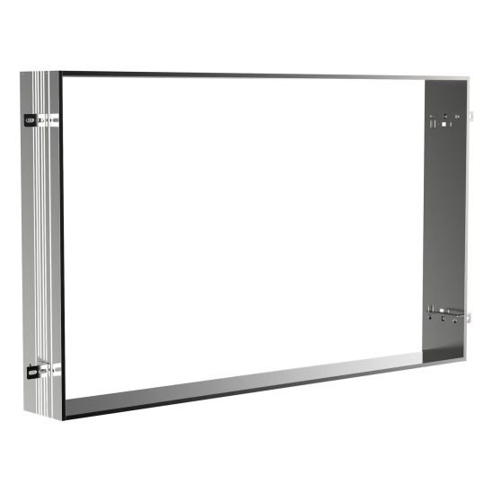 Set Badschrank Kronenbach Cube 2.0 KB100235MB, Unterputz-Montagerahmen für Spiegel Kronenbach Cube 2.0 NU1000033NU