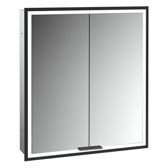 Set Badschrank Kronenbach Cube 2.0 KB100224MB, Unterputz-Montagerahmen für Spiegel Kronenbach Cube 2.0 NU1000029NU
