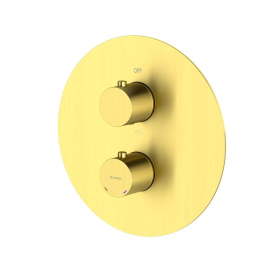 Set Badewannen- und Duscharmatur Oltens Katla 34600810, Kopfbrause Oltens Vindel 37006810, 39402810, 39305810, 37106810, 37203800
