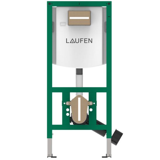 Set WC-Becken mit Absenkautomatik-Sitz Laufen Pro A H8669560000001, Unterputzrahmen Laufen Ineo H9201140000001