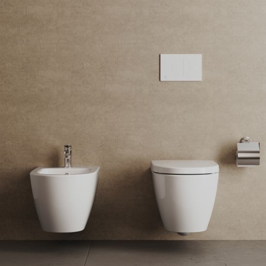 Set Combi-Pack mit WC-Sitz Ideal Standard i.Life O T572501, Unterputzrahmen Ideal Standard Prosys R020467, R0121AC