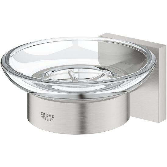 Set Seifenschale Grohe Start Cube 41096DC0, Kleber Grohe QuickGlue 41127000