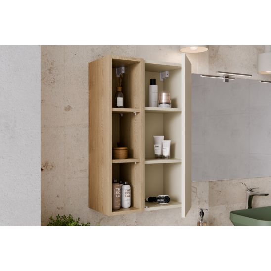 Set Unterschrank Comad Dalia Cashmere DALIA CASHMERE 80-30-1D, Badregal Comad Dalia Cashmere CREMONA UN 83-20-80
