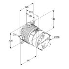 Set Badewannen- und Duscharmatur Kludi Bozz 386593976, Kopfbrause Kludi A-QA 6432587-00, 6651439-00, 88011, 3912039-00, 6107139-00, 6054739-00