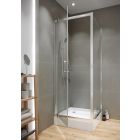 Satz dusche Cersanit Arteco S157-010, quadratische Duschwanne Cersanit Tako S204-012