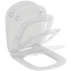 Set WC-Becken Ideal Standard Tesi T007901, Unterputzrahmen Tece Base 9400407, T352701, 9.240.400