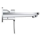 Set Waschtischarmatur Grohe Lineare 19409001, Verdecktes Wasserhahnelement Grohe Eurostyle 23571000