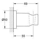 Set Badewannen- und Duscharmatur Grohe Essence 33624DC1, Handbrause Grohe Rainshower SmartActive 130 26574DC0, 27074DC0, 28362DC1