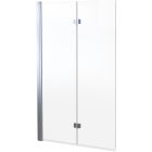 Set Eckbadewanne Oltens Delva 11006000, Badewannenabtrennung Oltens Sela 23202100