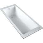 Set Rechteckige Badewanne Oltens Langfoss 10002000, Badewannensiphon Oltens Fusa 03002100