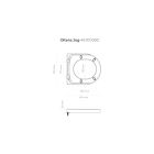Set Unterputzrahmen Tece Base 9400407, WC-Becken Oltens Jog 42001000, 45101000, 9.240.400