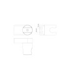 Set Handbrause Oltens Ume 37102100, Brauseschlauch Oltens Ronneby 37200100, 37402100