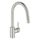 Set Granitspüle Grohe K700 31651AP0, Küchenarmatur Grohe Concetto 31483DC2