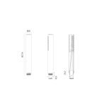 Set Badewannen- und Duscharmatur Oltens Molle 34100300, Kopfbrause Oltens Vindel 37000300, 39400300, 39304300, 37102300, 37200300