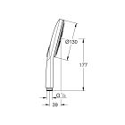 Set Duscharmatur Grohe Essence 33636DC1, Duschstange Grohe Rainshower 26603DC0, 26574DC0, 28388DC1