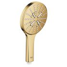 Set Kopfbrause mit Brausearm Grohe Rainshower 26558GL0, Badewannen- und Duscharmatur Grohe Lineare 24064GL1, 26574GL0, 26658GL0, 28362GL1
