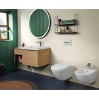Zestaw Villeroy & Boch Subway 3.0 stelaż podtynkowy miska WC wisząca z deską i przycisk chrom połysk (92242700, 4670TSR1, 92249061)