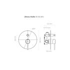 Set Kopfbrause Oltens Vindel 37006810, Badewannen- und Duscharmatur Oltens Molle 34100810, 39402810, 39305810, 37106810, 37203800