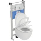 Set Combi-Pack mit WC-Sitz Ideal Standard i.Life O T572501, Unterputzrahmen Ideal Standard Prosys E233267, R0121AA