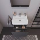 Set Unterschrank Duravit No. 1 N14381049490000, Waschbecken Duravit No. 1 23756000002