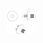 Set Duscharmatur Oltens Hamnes 33105300, Handbrause Oltens Havis EasyClick 37108300, 39304300, 37200300