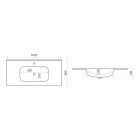 Set Badschrank LaVita Kolorado 5900378314387, Waschbecken LaVita Minnesota 5900378319535
