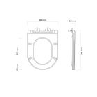 Set Unterputzrahmen Tece Base 9400407, WC-Becken Oltens Hamnes 42013000, 9240407, 45100000