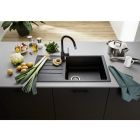 Set Granitspüle Blanco Legra XL 6 S 526087, Küchenarmatur Oltens Lista 35202100