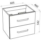Set Unterschrank LaVita Montana 5900378324423, Waschbecken LaVita Minnesota 5908211416182