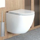 Set WC-Becken Oltens Hamnes 42521000, Unterputzrahmen Tece Base 9400407, 45109000, 9.240.400