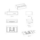 Set Badschrank Oltens Vernal 60000400, Badschrank Oltens Vernal 60010400, 60017400, 63009400