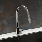 Set Stahlspüle Grohe K700 31577SD1, Küchenarmatur Oltens Litla 35204100